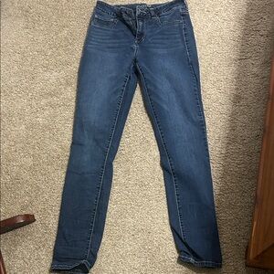 Maurices Dark Blue Skinny Jeans